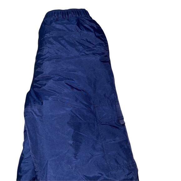 Cherokee Snow Ski Pants with drawstring elastic waist and hem Navy Blue size XL - Picture 4 of 5